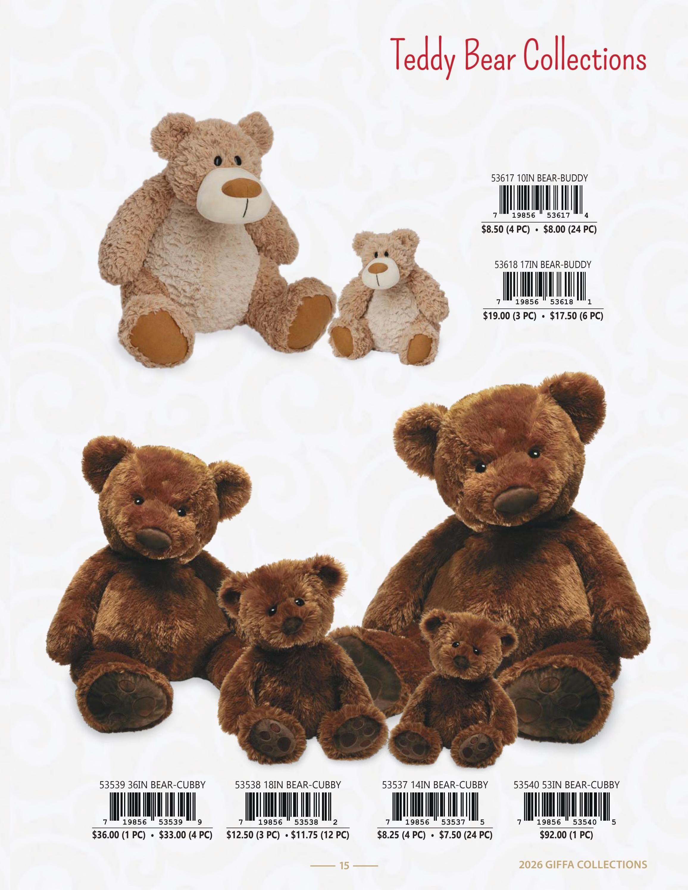 Giffa Plush Toys Catalog Weekly Ad January 1 - December 31, 2026