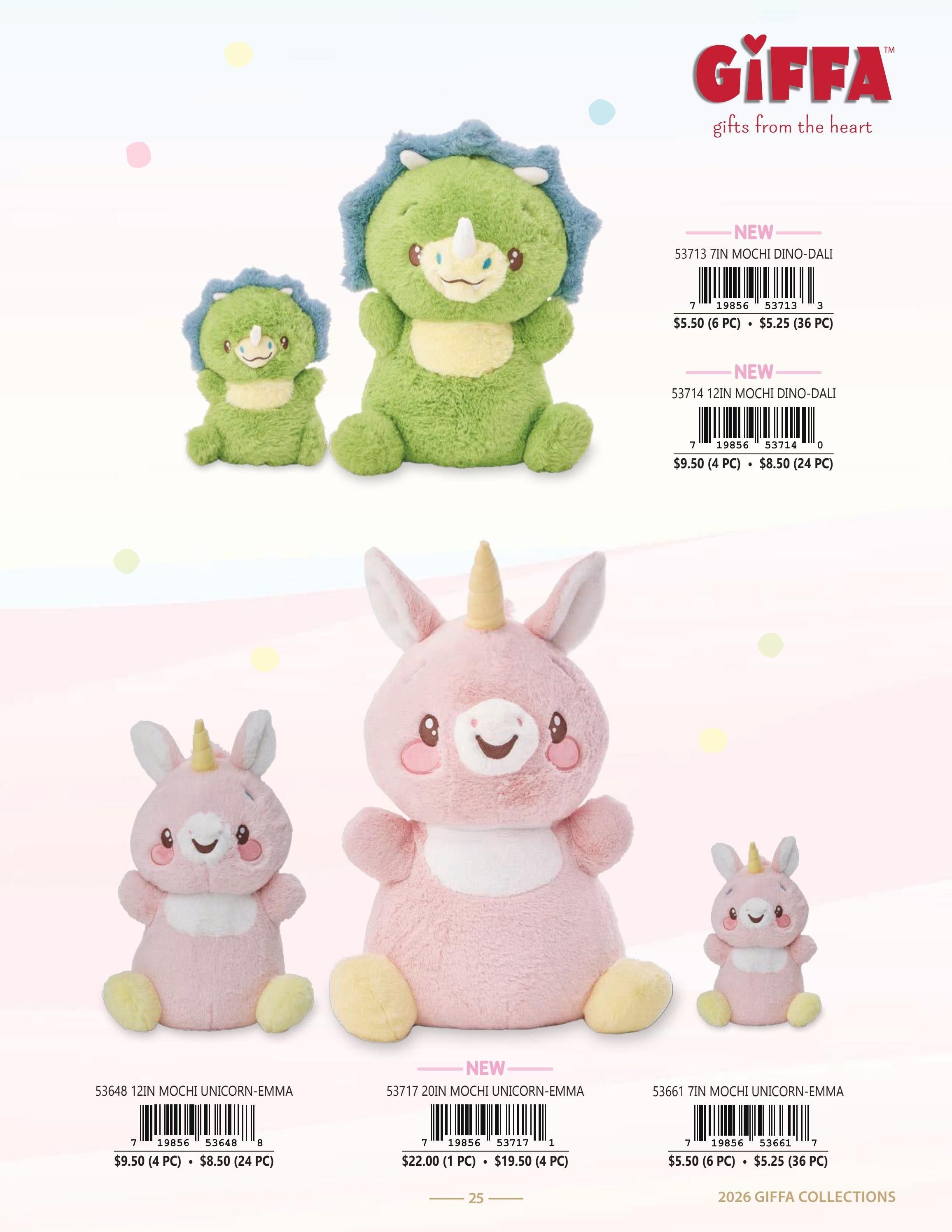 Giffa Plush Toys Catalog Weekly Ad January 1 - December 31, 2026