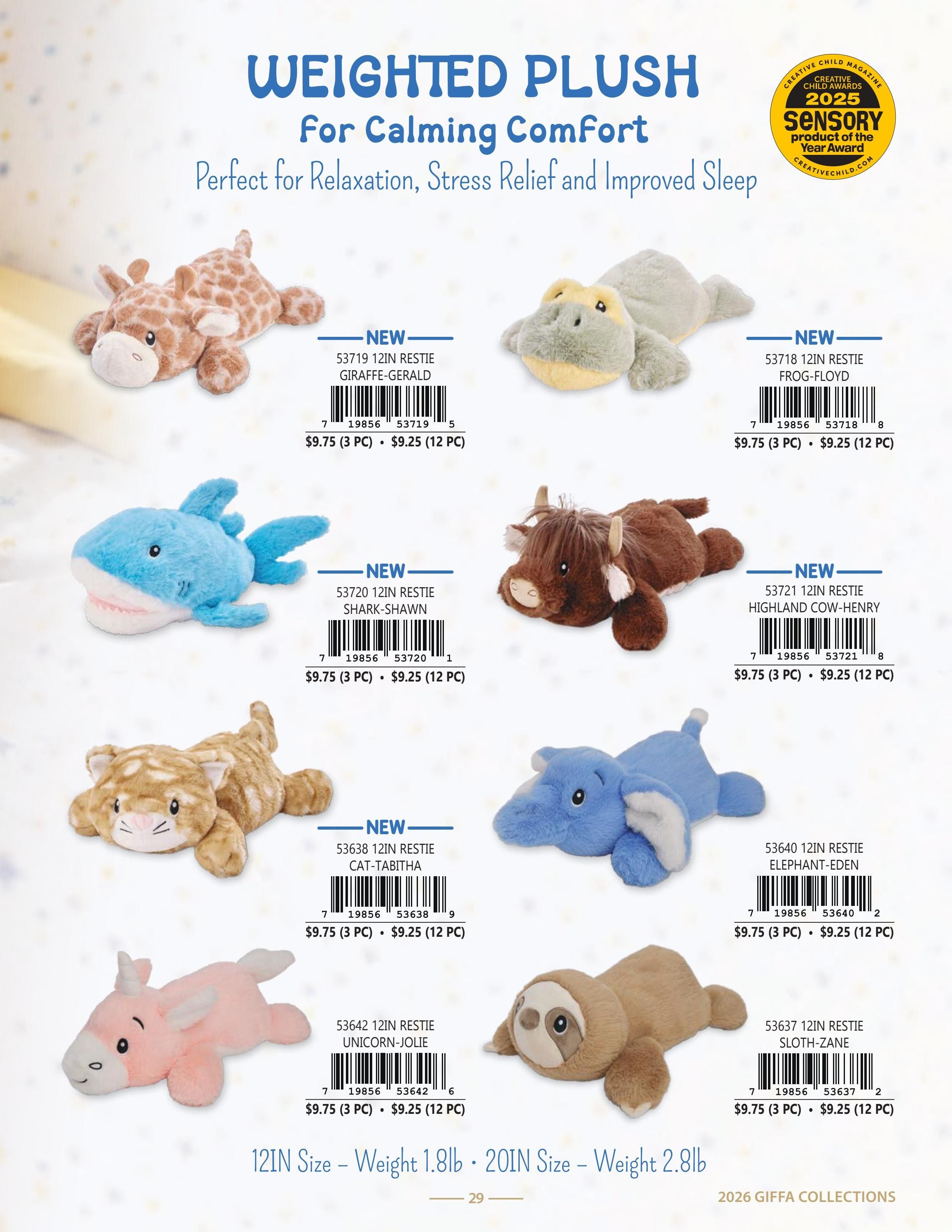 Giffa Plush Toys Catalog Weekly Ad January 1 - December 31, 2026