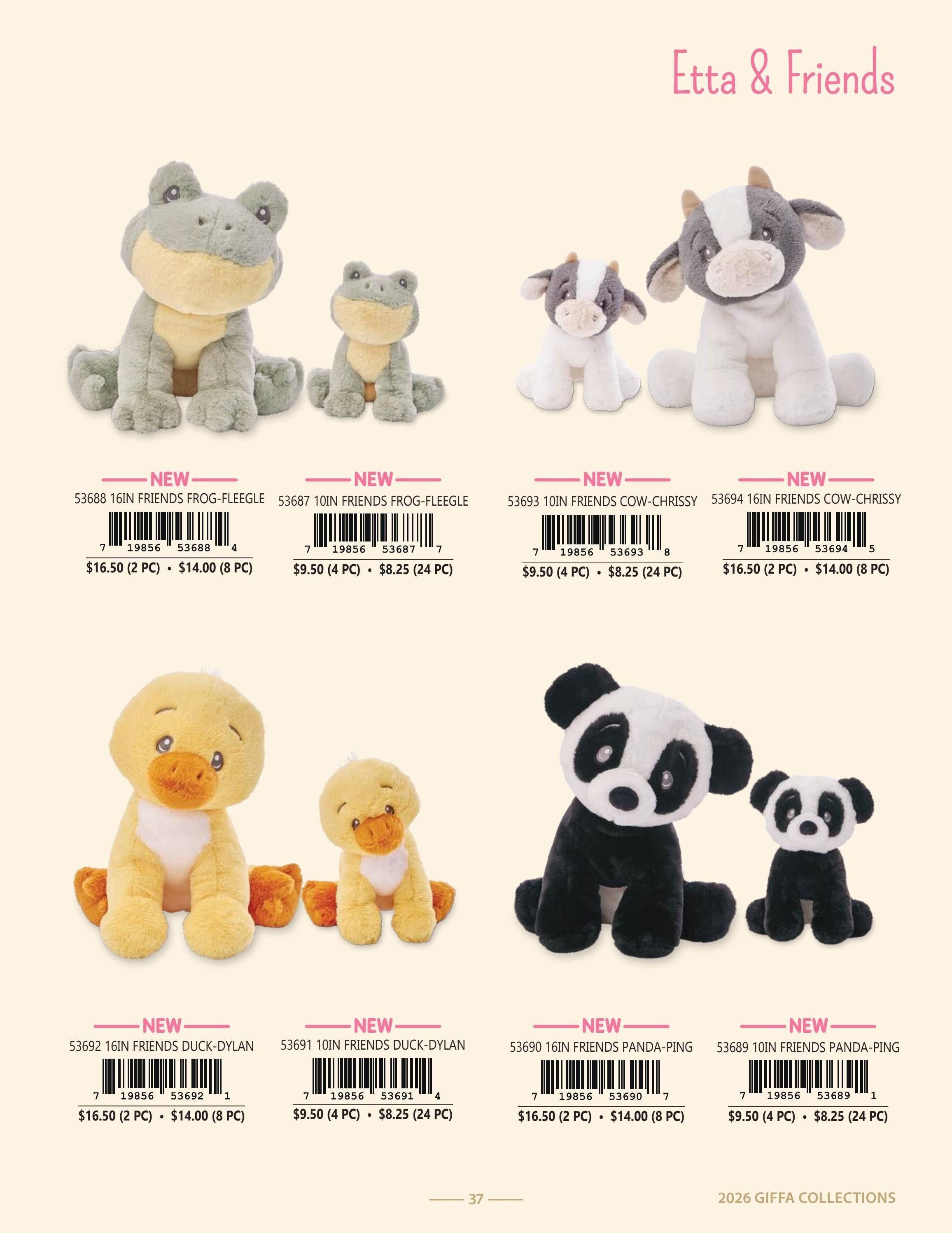Giffa Plush Toys Catalog Weekly Ad January 1 - December 31, 2026