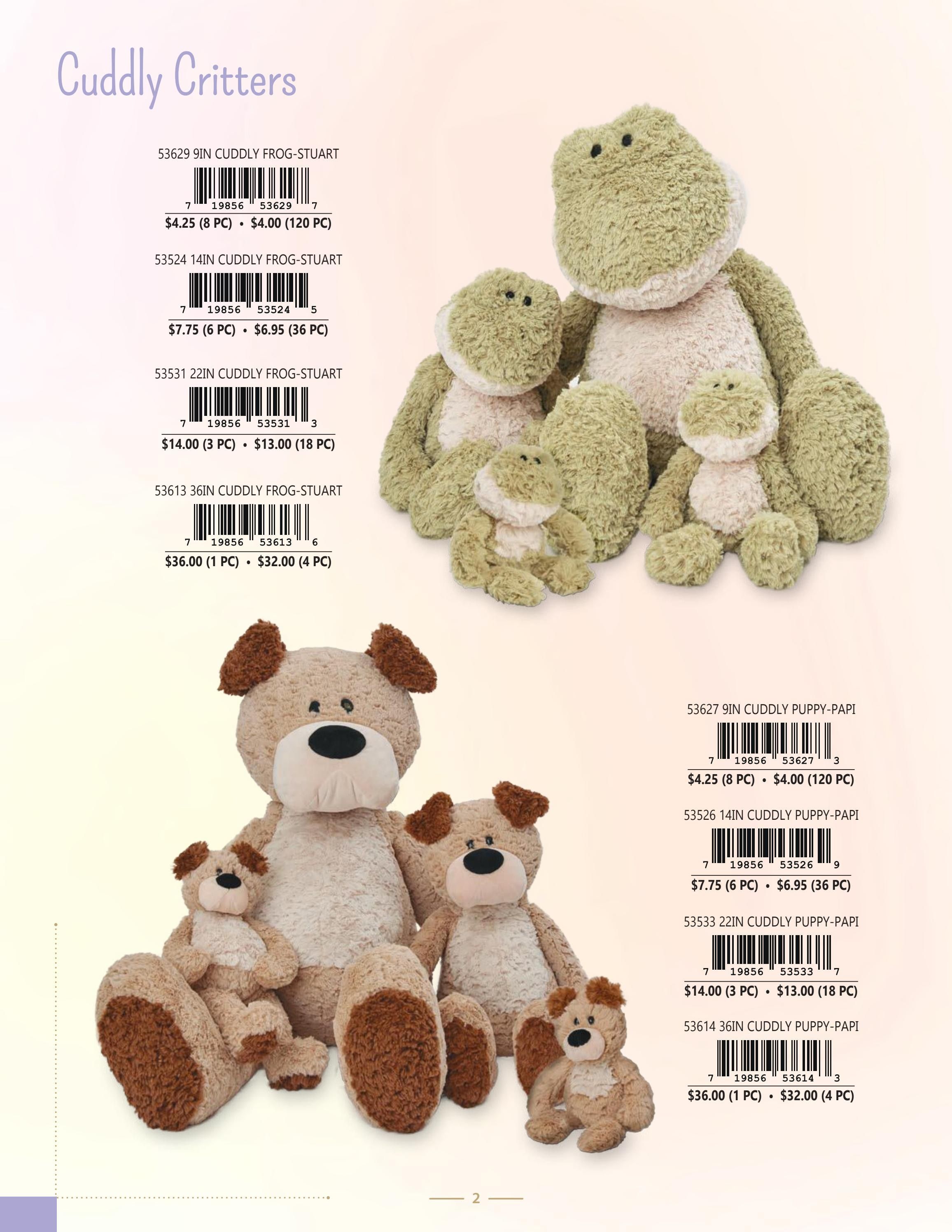 Giffa Plush Toys Catalog Weekly Ad January 1 - December 31, 2026
