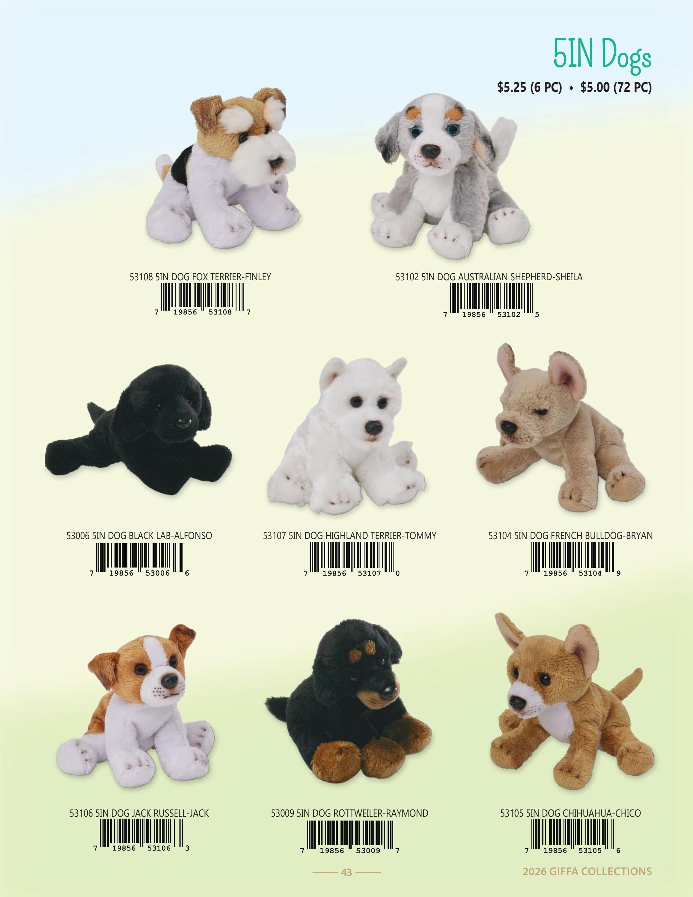 Giffa Plush Toys Catalog Weekly Ad January 1 - December 31, 2026