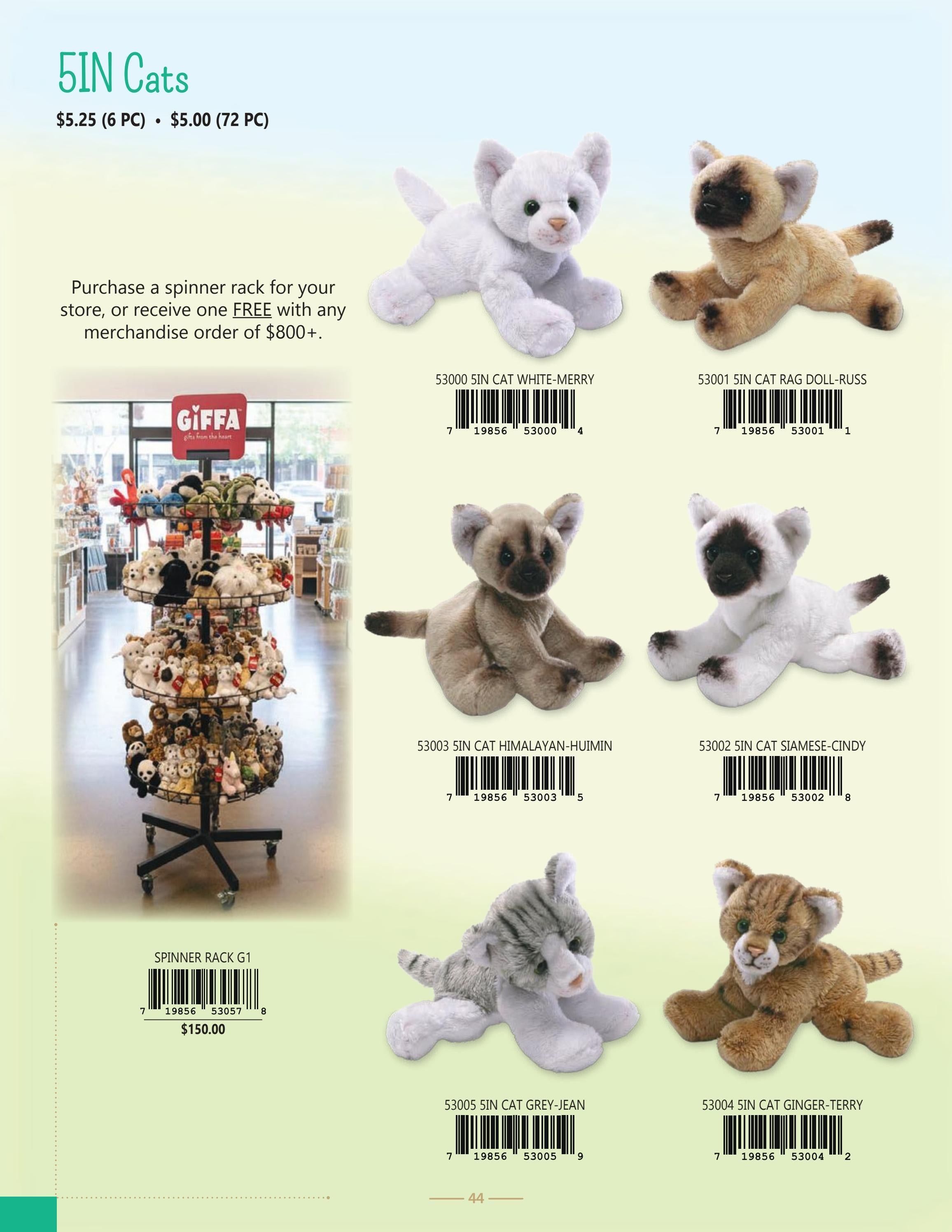 Giffa Plush Toys Catalog Weekly Ad January 1 - December 31, 2026