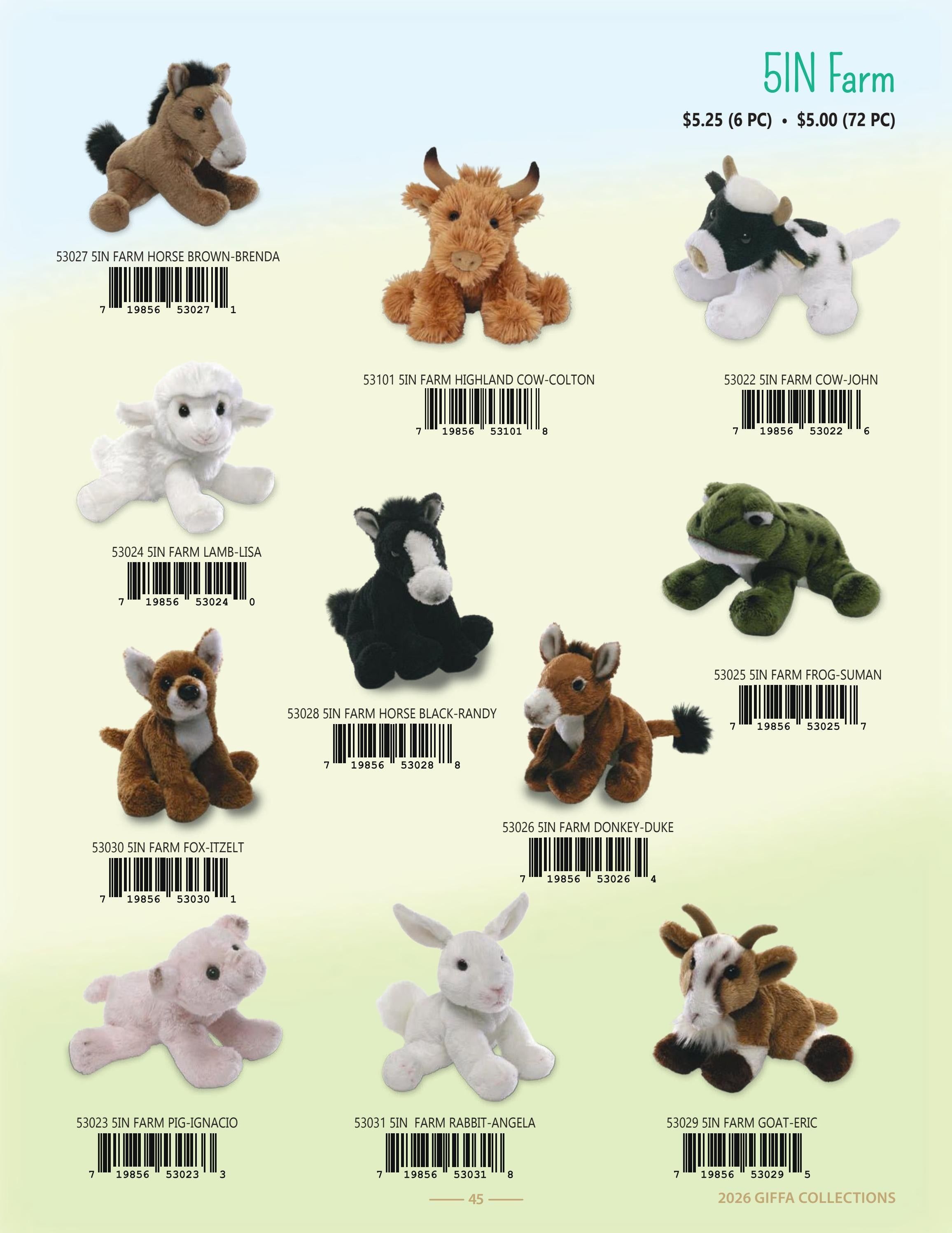 Giffa Plush Toys Catalog Weekly Ad January 1 - December 31, 2026