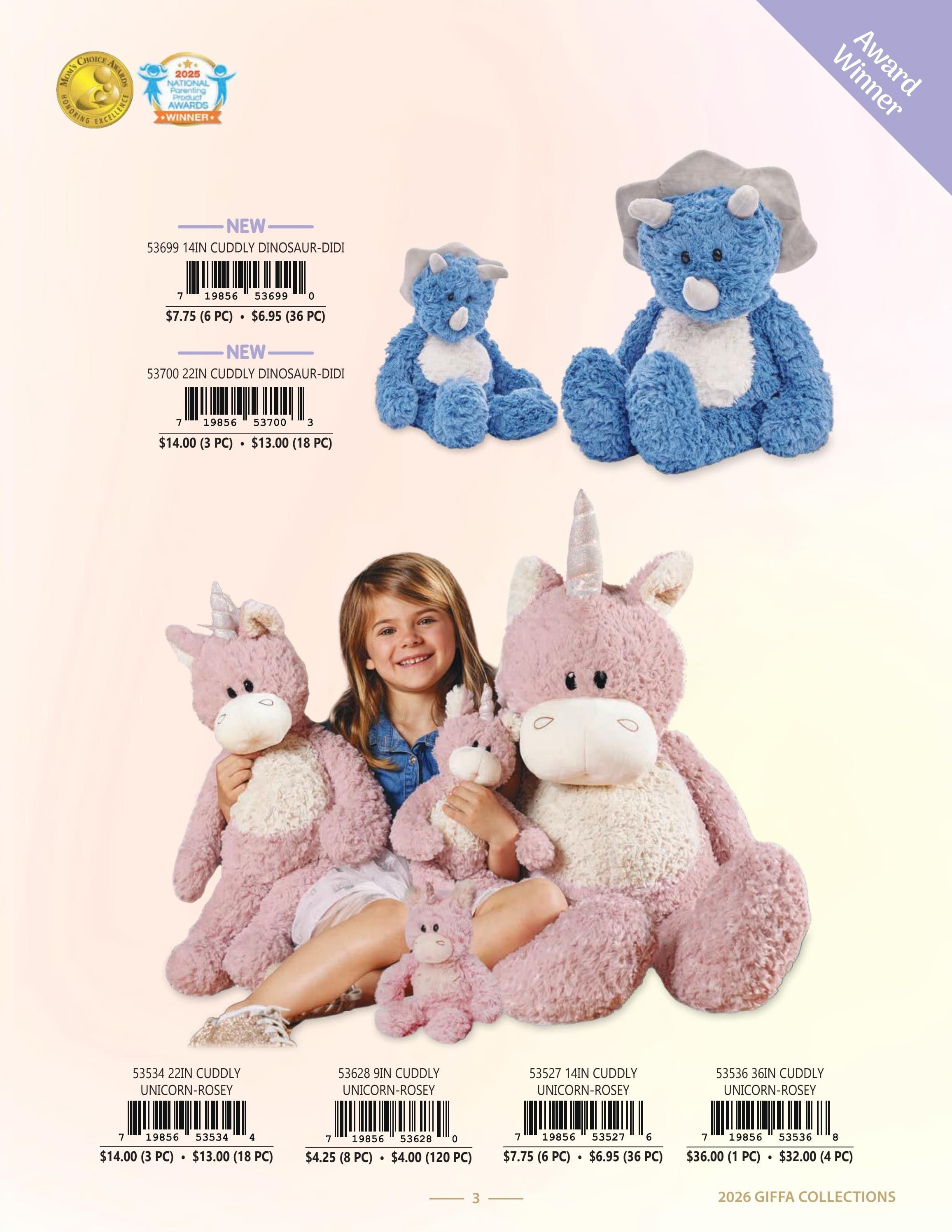 Giffa Plush Toys Catalog Weekly Ad January 1 - December 31, 2026