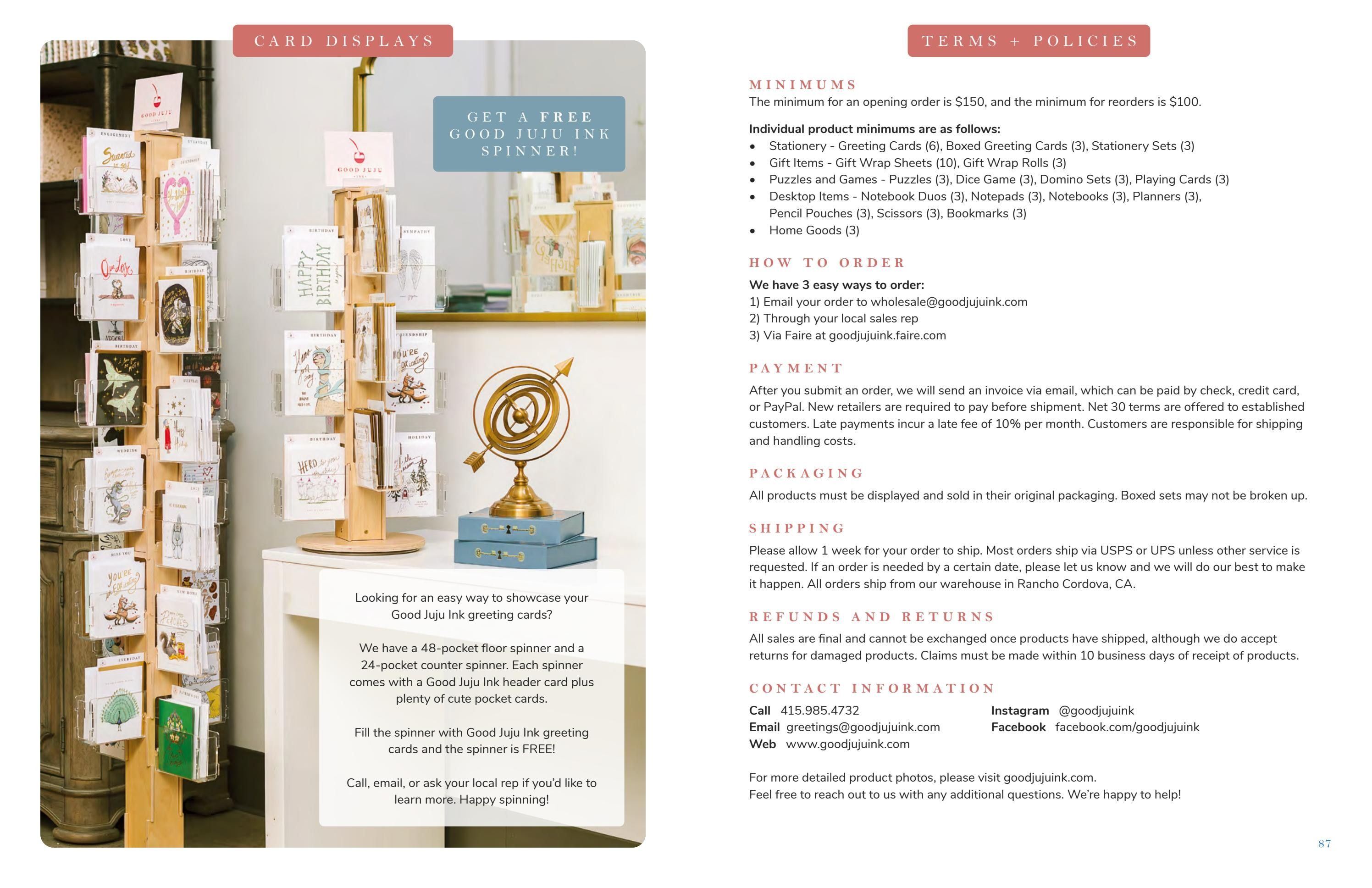 Good Juju Ink Summer Stationery Catalog Weekly Ad January 1 - December 31, 2026