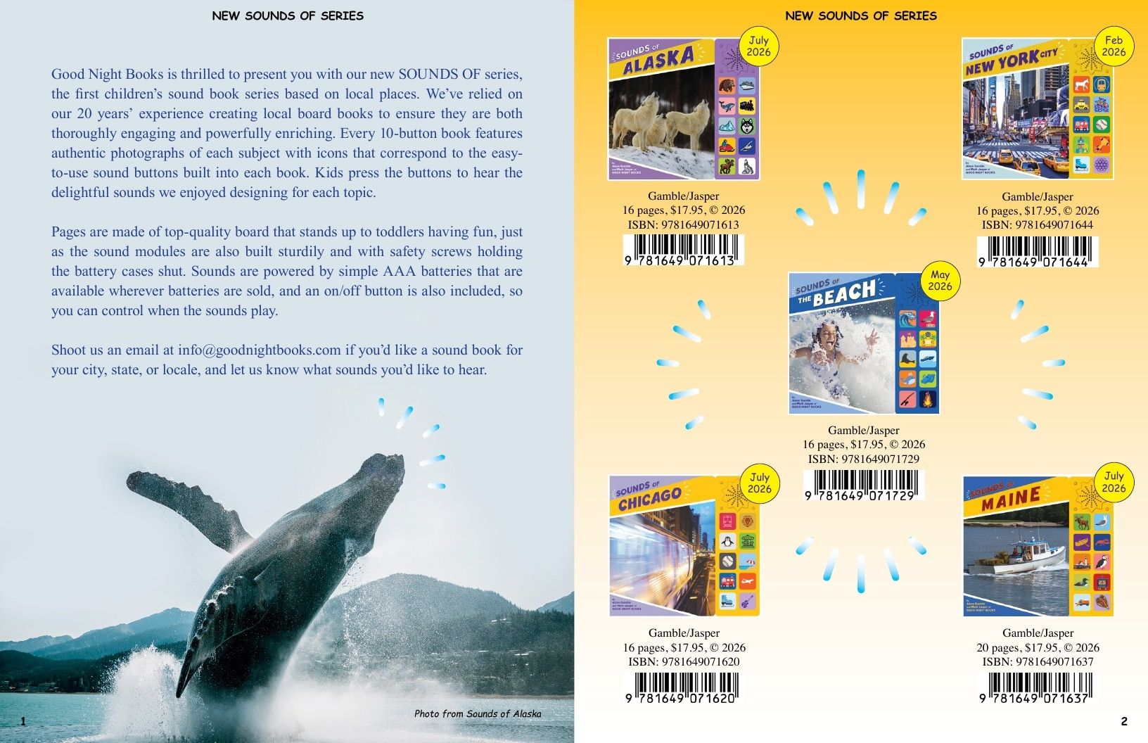 Good Night Books Children's Books Catalog Weekly Ad January 1 - December 31, 2026