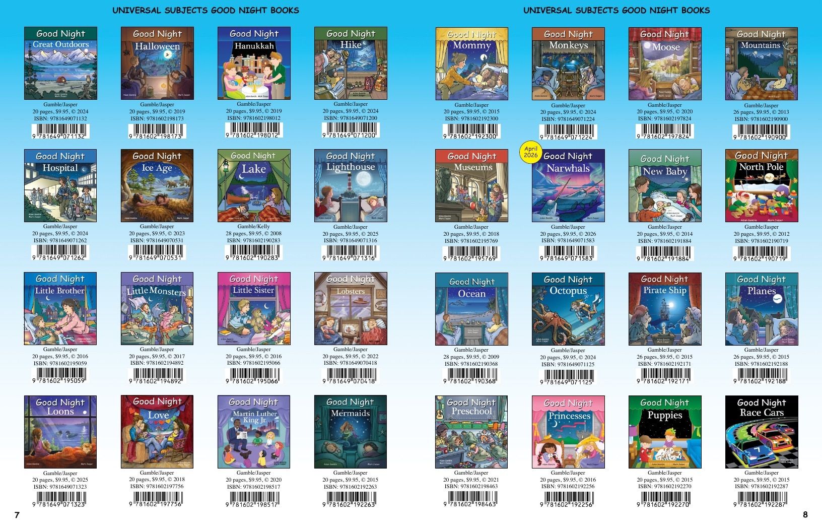 Good Night Books Children's Books Catalog Weekly Ad January 1 - December 31, 2026