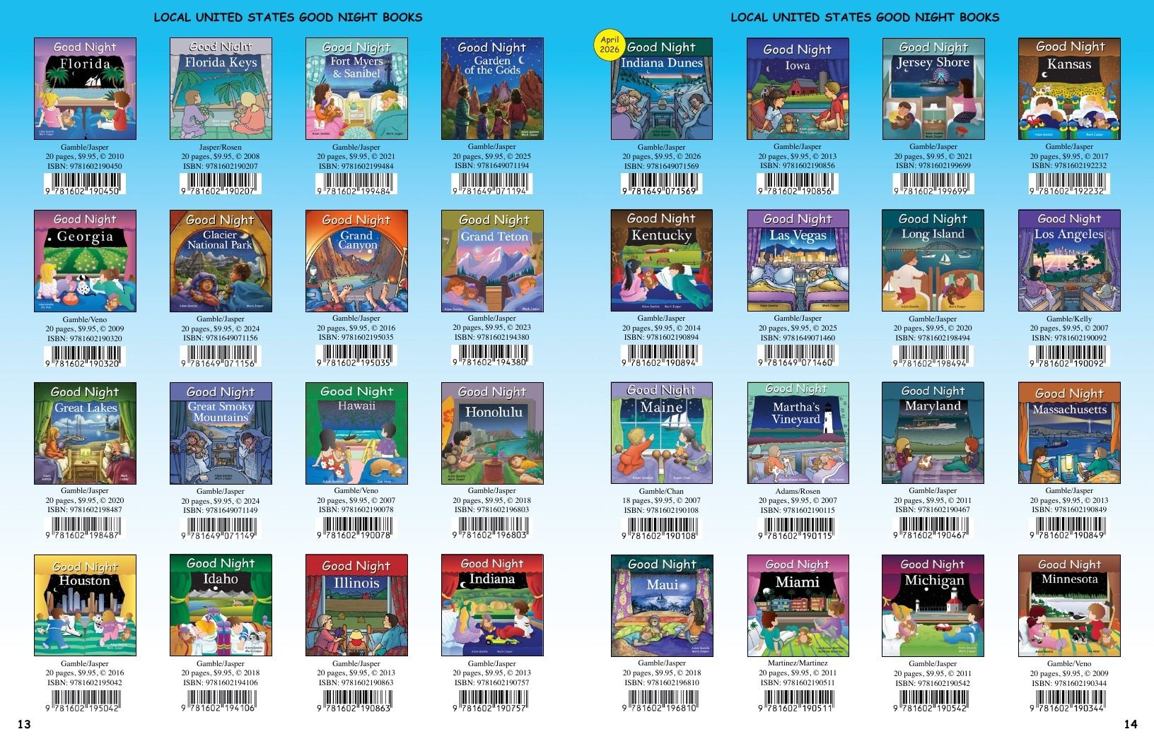 Good Night Books Children's Books Catalog Weekly Ad January 1 - December 31, 2026