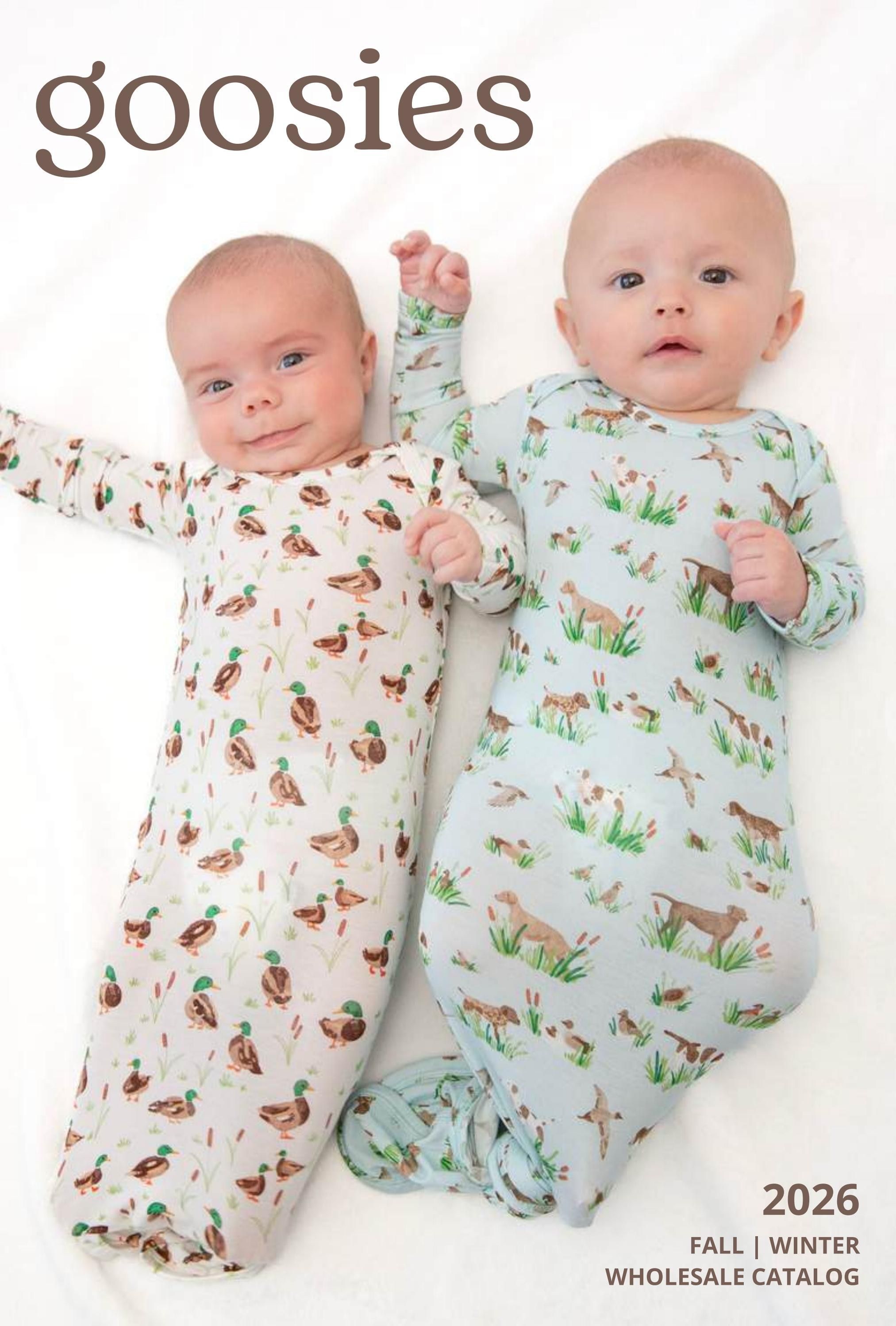 Goosies Fall and Winter Baby Apparel Catalog Weekly Ad January 1 - December 31, 2026