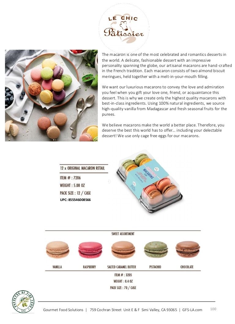 Gourmet Food Solutions Gourmet Foods Catalog Weekly Ad January 1 - December 31, 2026