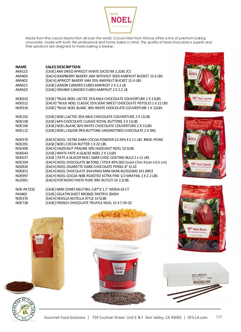 Gourmet Food Solutions Gourmet Foods Catalog Weekly Ad January 1 - December 31, 2026