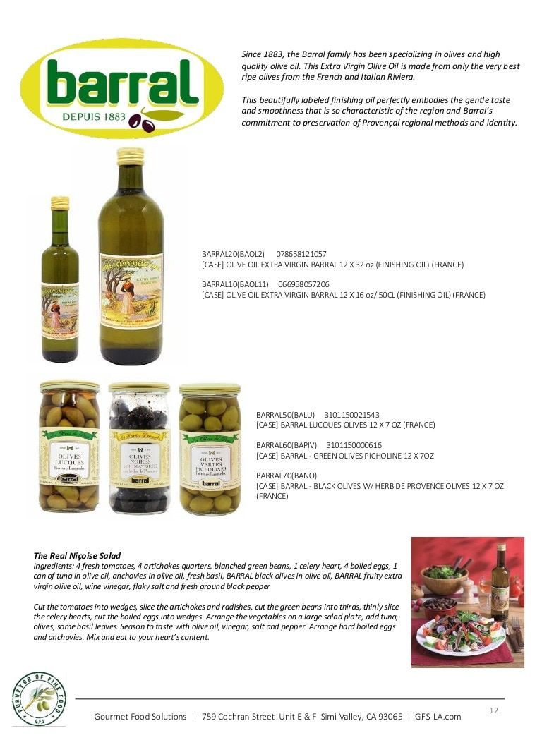 Gourmet Food Solutions Gourmet Foods Catalog Weekly Ad January 1 - December 31, 2026