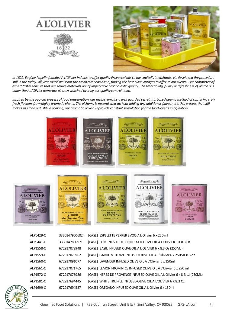 Gourmet Food Solutions Gourmet Foods Catalog Weekly Ad January 1 - December 31, 2026
