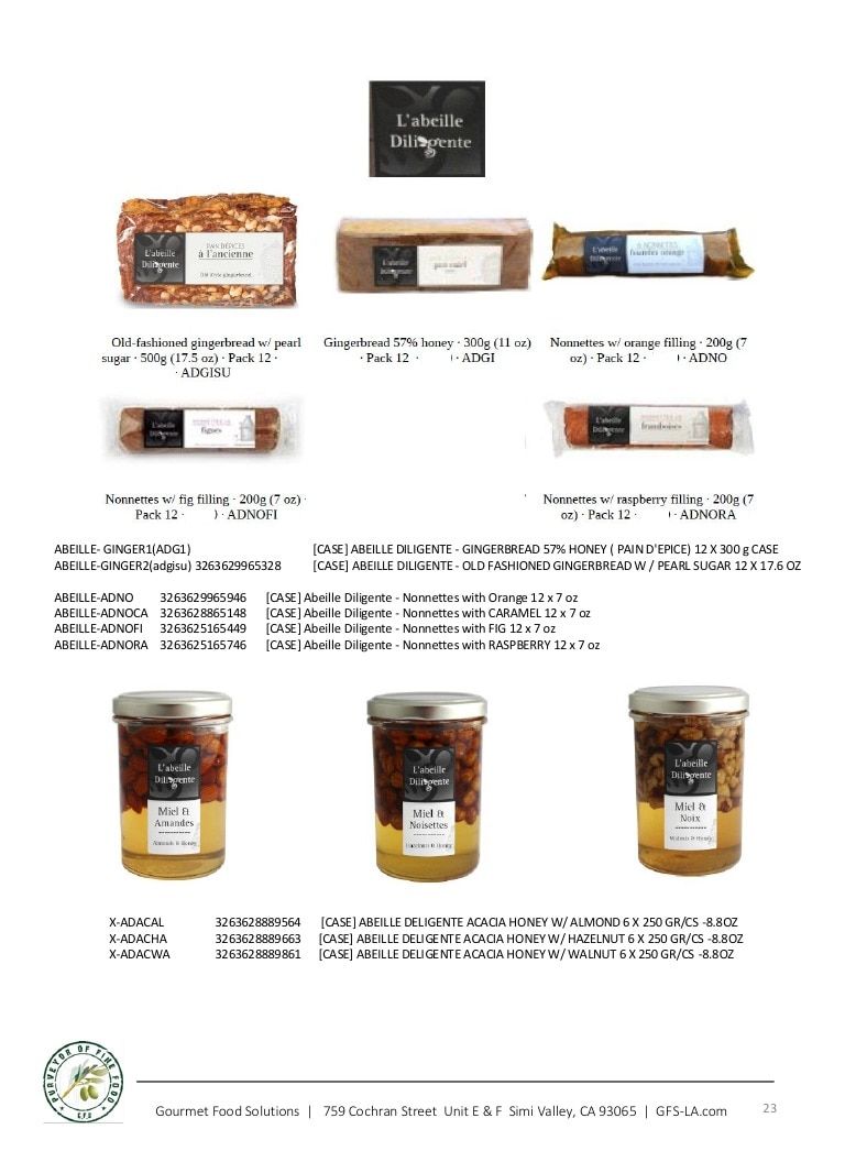 Gourmet Food Solutions Gourmet Foods Catalog Weekly Ad January 1 - December 31, 2026