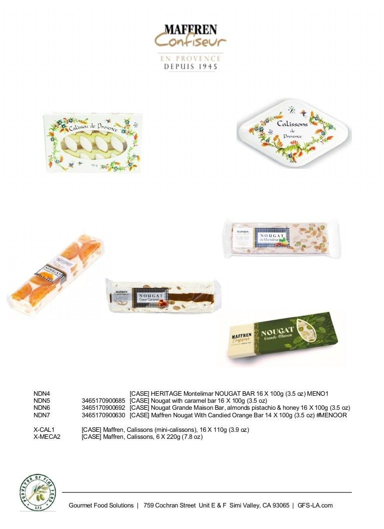Gourmet Food Solutions Gourmet Foods Catalog Weekly Ad January 1 - December 31, 2026