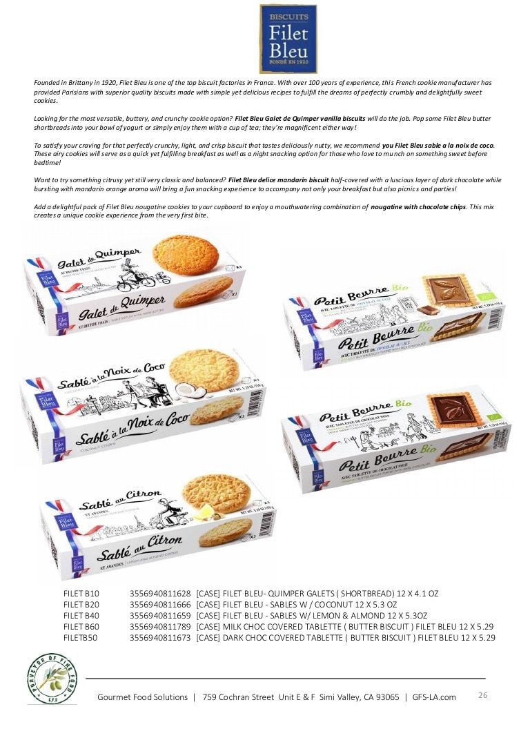 Gourmet Food Solutions Gourmet Foods Catalog Weekly Ad January 1 - December 31, 2026