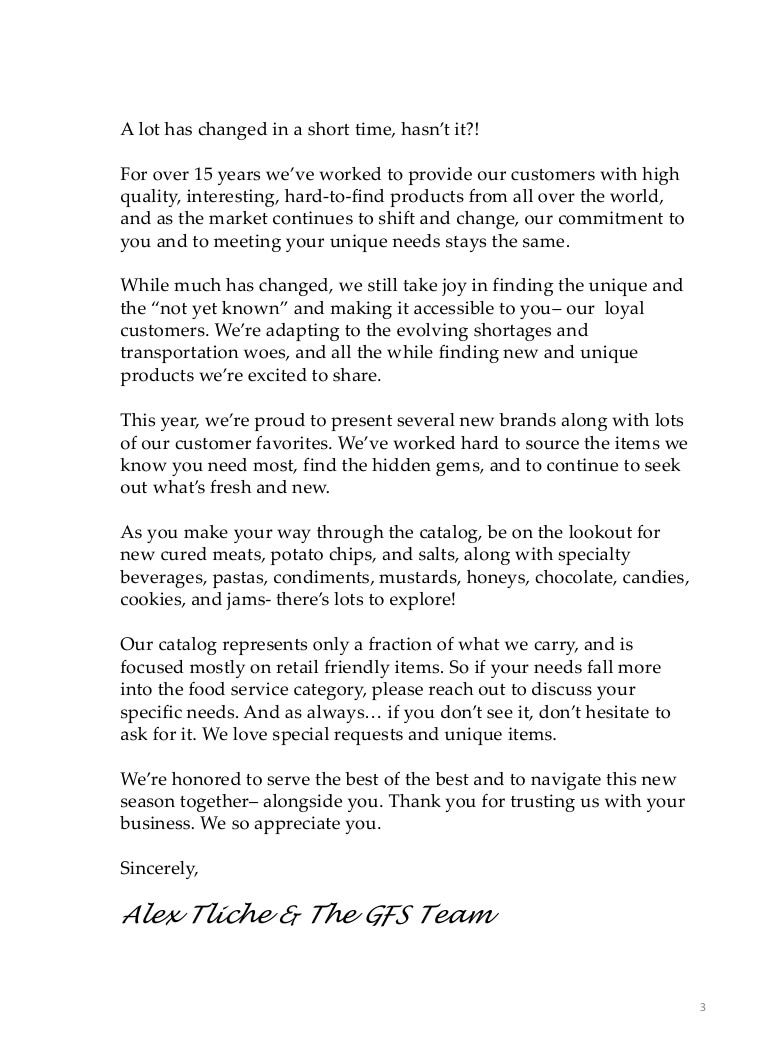 Gourmet Food Solutions Gourmet Foods Catalog Weekly Ad January 1 - December 31, 2026