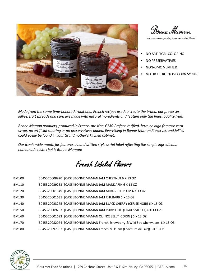 Gourmet Food Solutions Gourmet Foods Catalog Weekly Ad January 1 - December 31, 2026