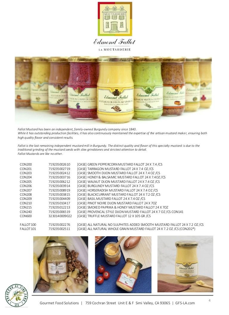 Gourmet Food Solutions Gourmet Foods Catalog Weekly Ad January 1 - December 31, 2026