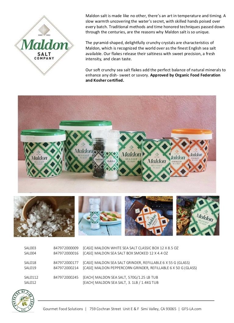 Gourmet Food Solutions Gourmet Foods Catalog Weekly Ad January 1 - December 31, 2026