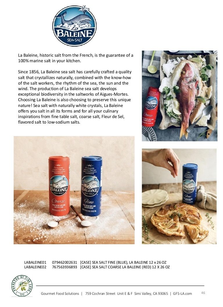Gourmet Food Solutions Gourmet Foods Catalog Weekly Ad January 1 - December 31, 2026