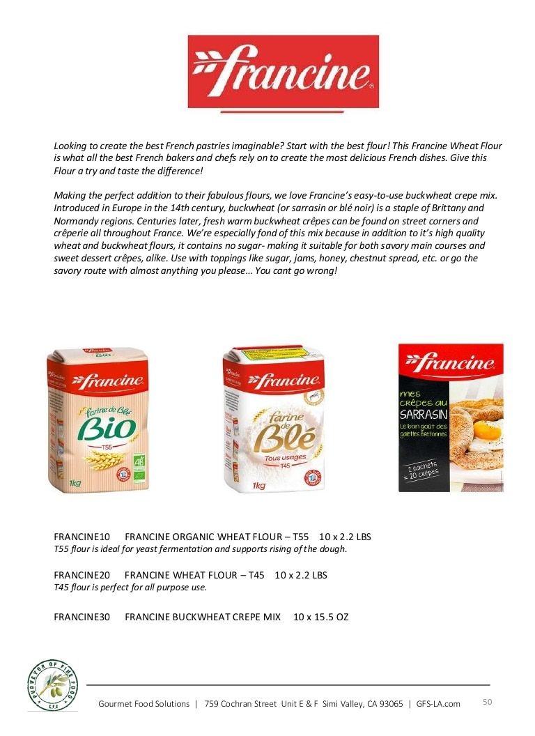 Gourmet Food Solutions Gourmet Foods Catalog Weekly Ad January 1 - December 31, 2026