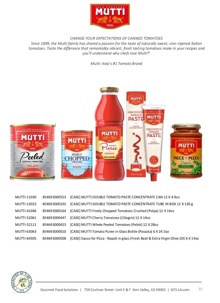 Gourmet Food Solutions Gourmet Foods Catalog Weekly Ad January 1 - December 31, 2026