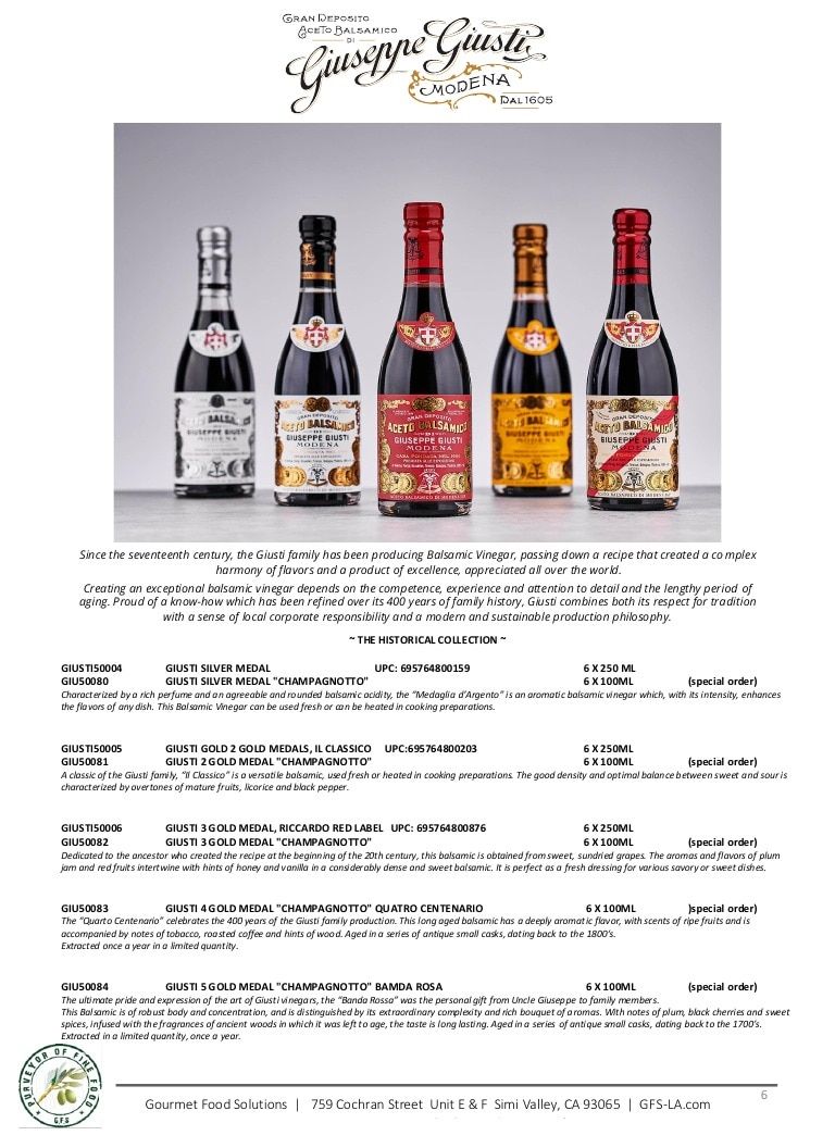Gourmet Food Solutions Gourmet Foods Catalog Weekly Ad January 1 - December 31, 2026