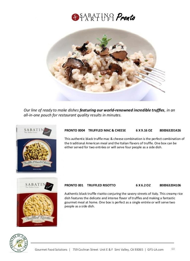 Gourmet Food Solutions Gourmet Foods Catalog Weekly Ad January 1 - December 31, 2026