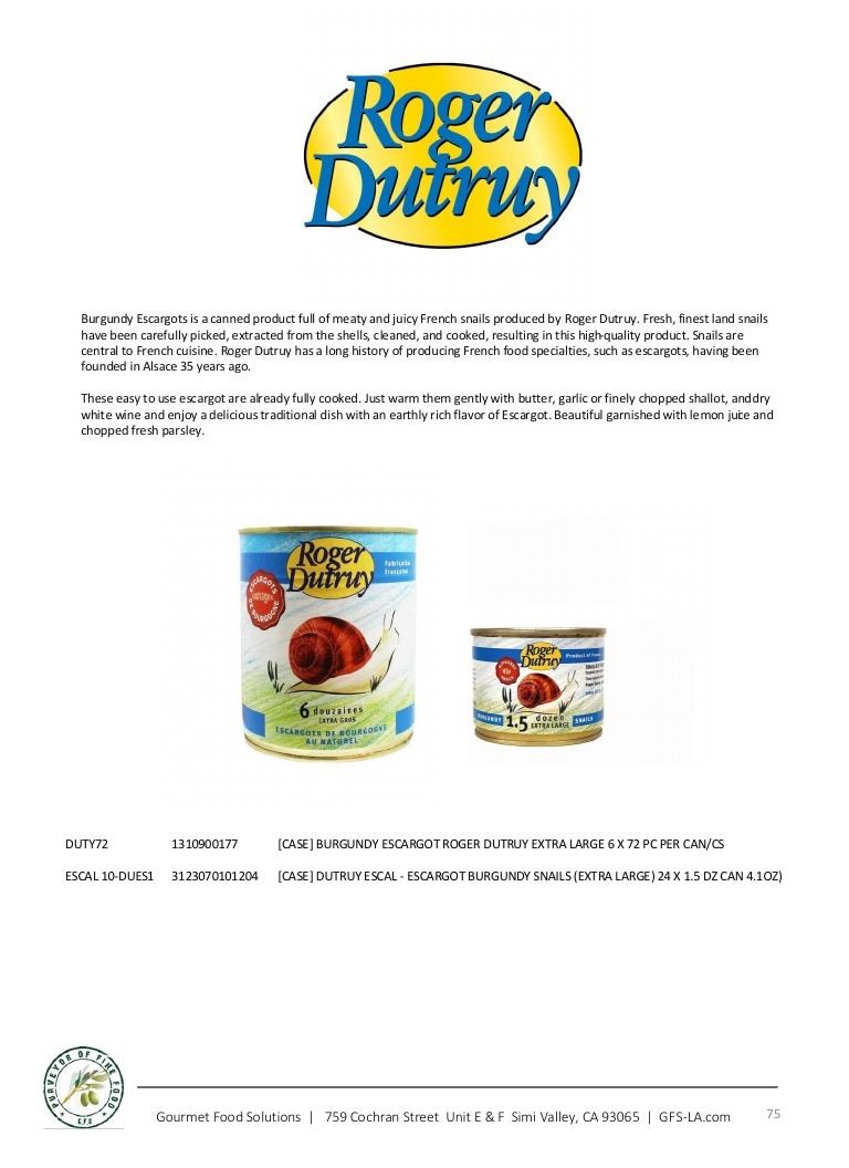 Gourmet Food Solutions Gourmet Foods Catalog Weekly Ad January 1 - December 31, 2026