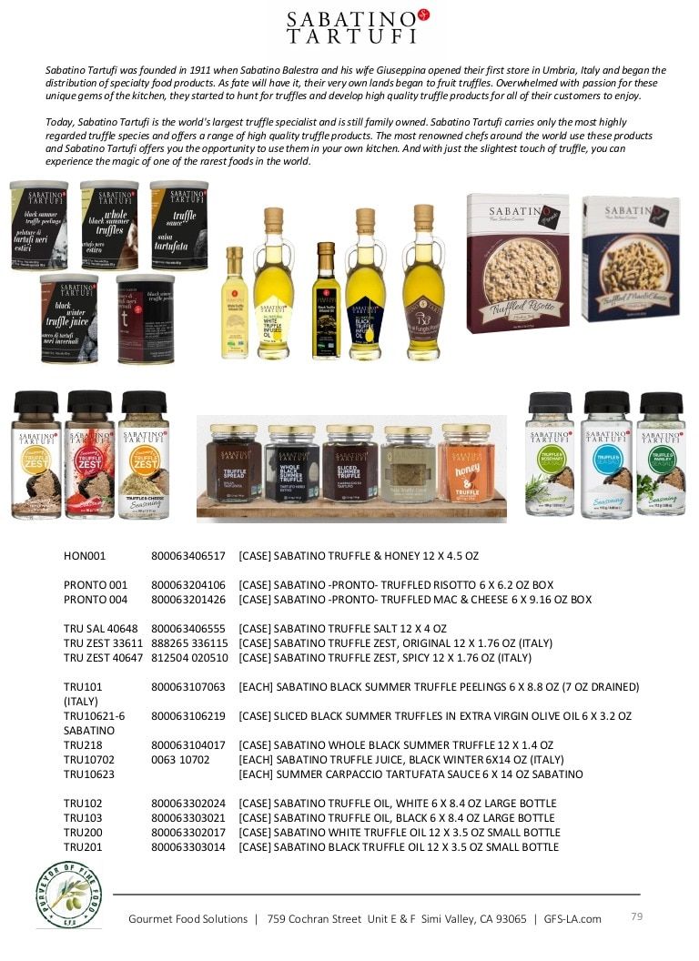 Gourmet Food Solutions Gourmet Foods Catalog Weekly Ad January 1 - December 31, 2026