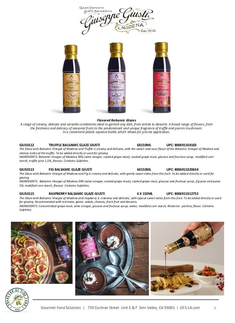 Gourmet Food Solutions Gourmet Foods Catalog Weekly Ad January 1 - December 31, 2026