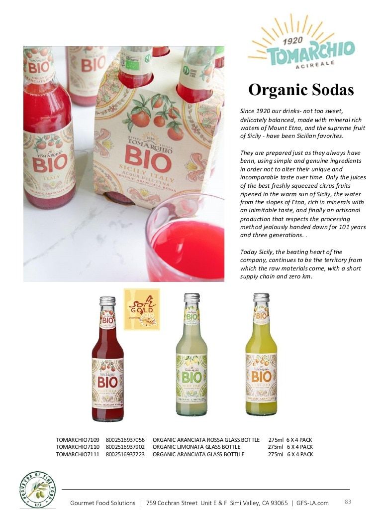 Gourmet Food Solutions Gourmet Foods Catalog Weekly Ad January 1 - December 31, 2026