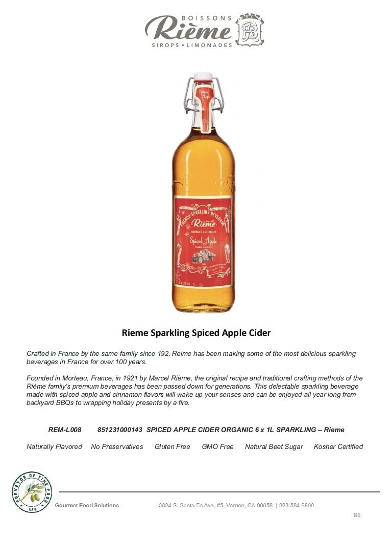 Gourmet Food Solutions Gourmet Foods Catalog Weekly Ad January 1 - December 31, 2026