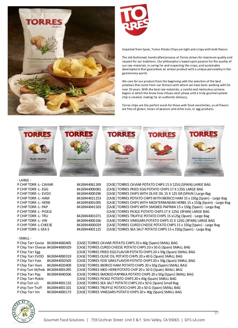 Gourmet Food Solutions Gourmet Foods Catalog Weekly Ad January 1 - December 31, 2026