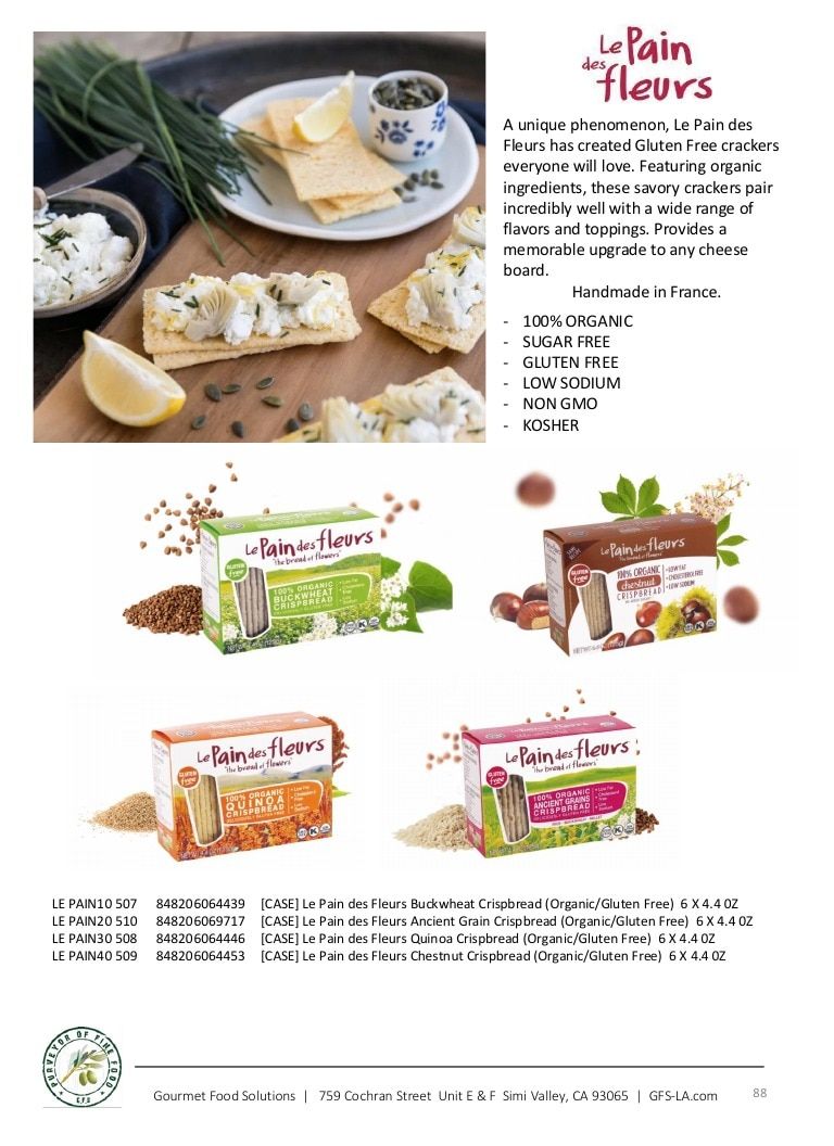 Gourmet Food Solutions Gourmet Foods Catalog Weekly Ad January 1 - December 31, 2026