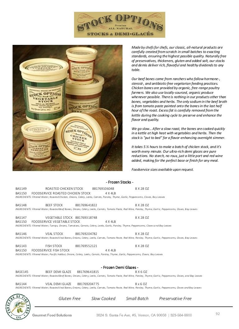 Gourmet Food Solutions Gourmet Foods Catalog Weekly Ad January 1 - December 31, 2026