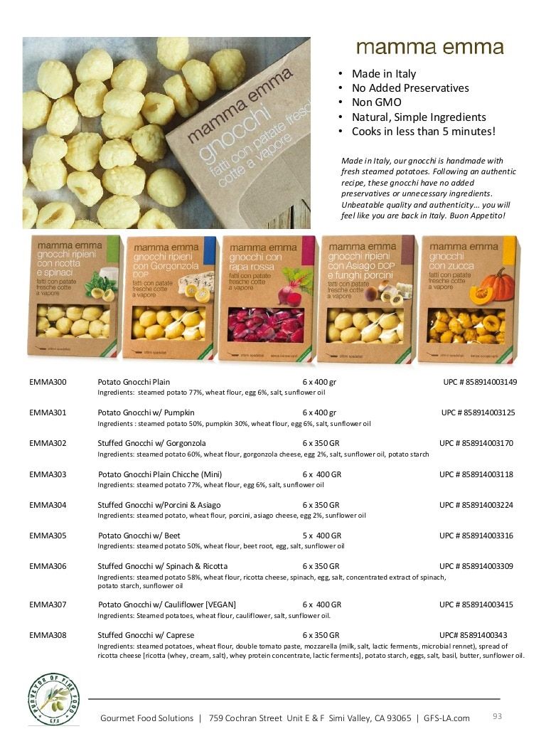 Gourmet Food Solutions Gourmet Foods Catalog Weekly Ad January 1 - December 31, 2026