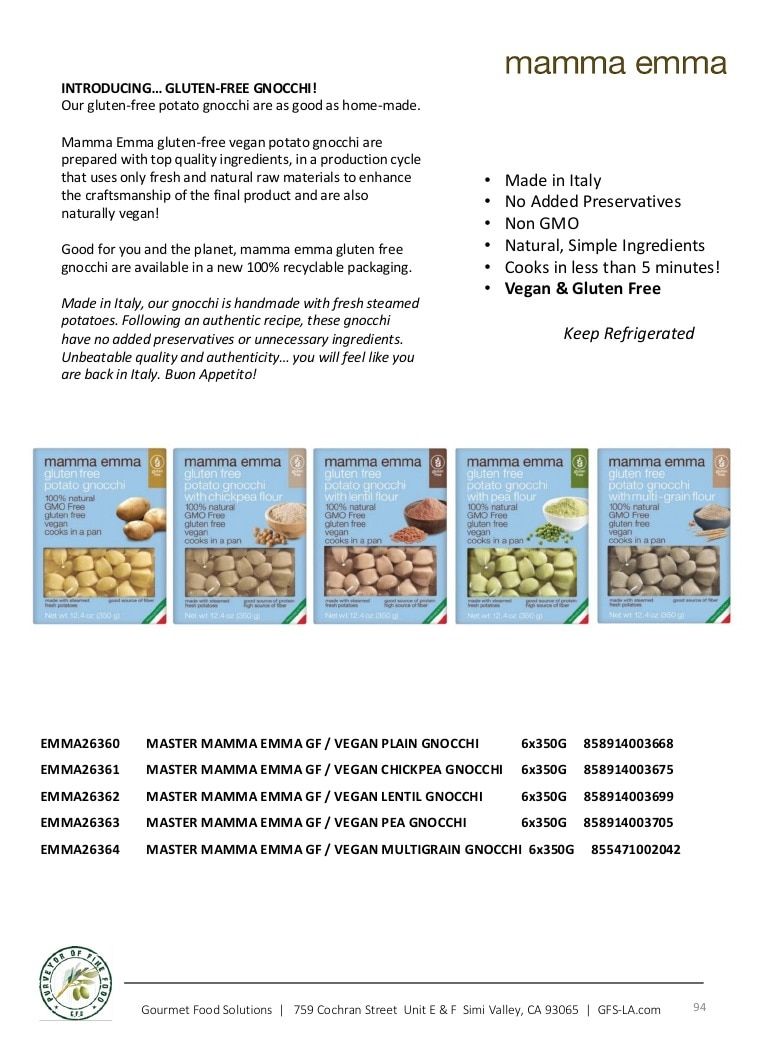Gourmet Food Solutions Gourmet Foods Catalog Weekly Ad January 1 - December 31, 2026