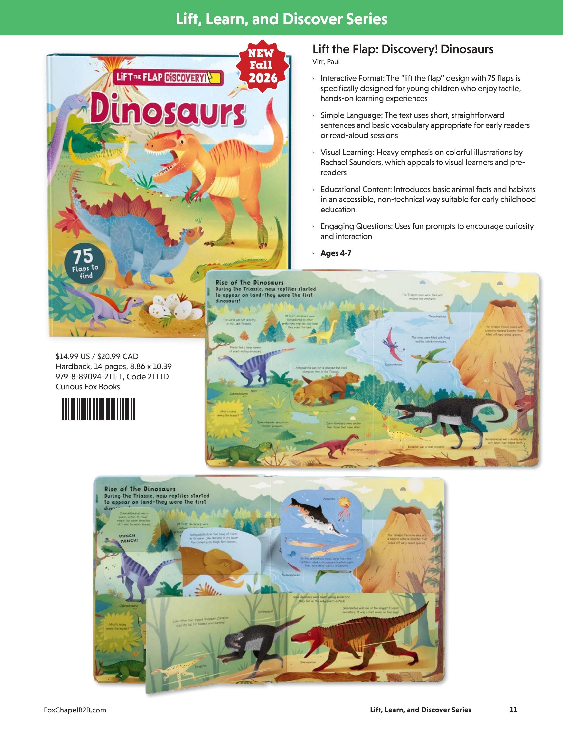 Fox Chapel B2B Fall Children's Books Catalog Weekly Ad January 1 - December 31, 2026