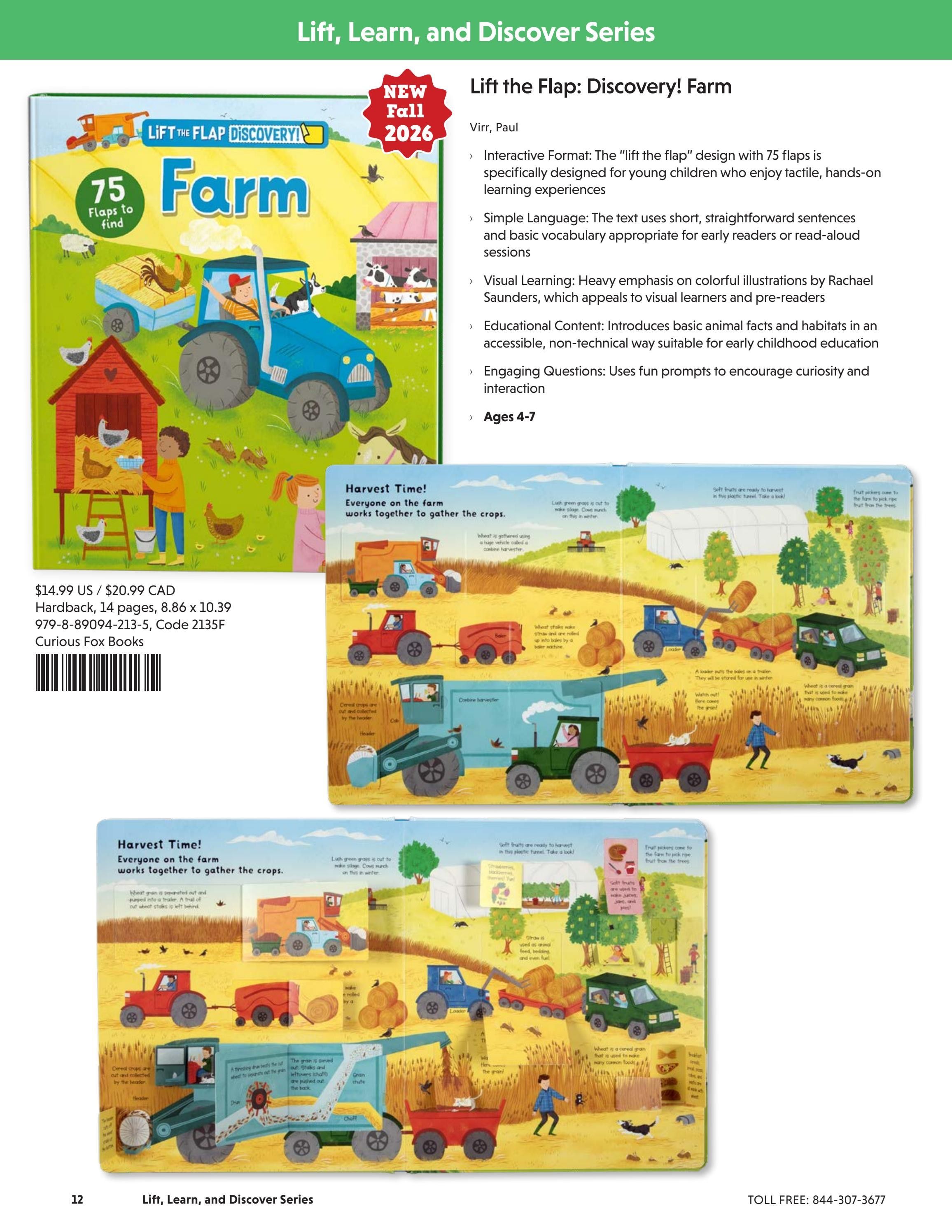 Fox Chapel B2B Fall Children's Books Catalog Weekly Ad January 1 - December 31, 2026
