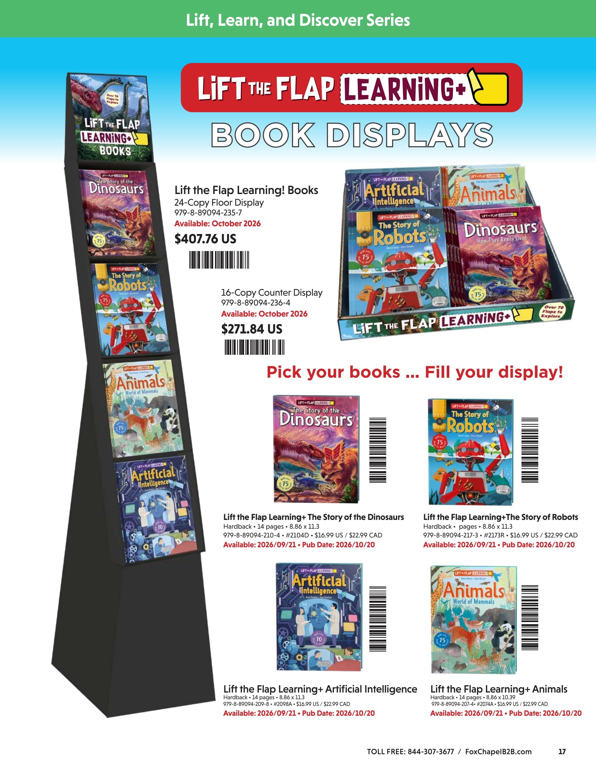 Fox Chapel B2B Fall Children's Books Catalog Weekly Ad January 1 - December 31, 2026