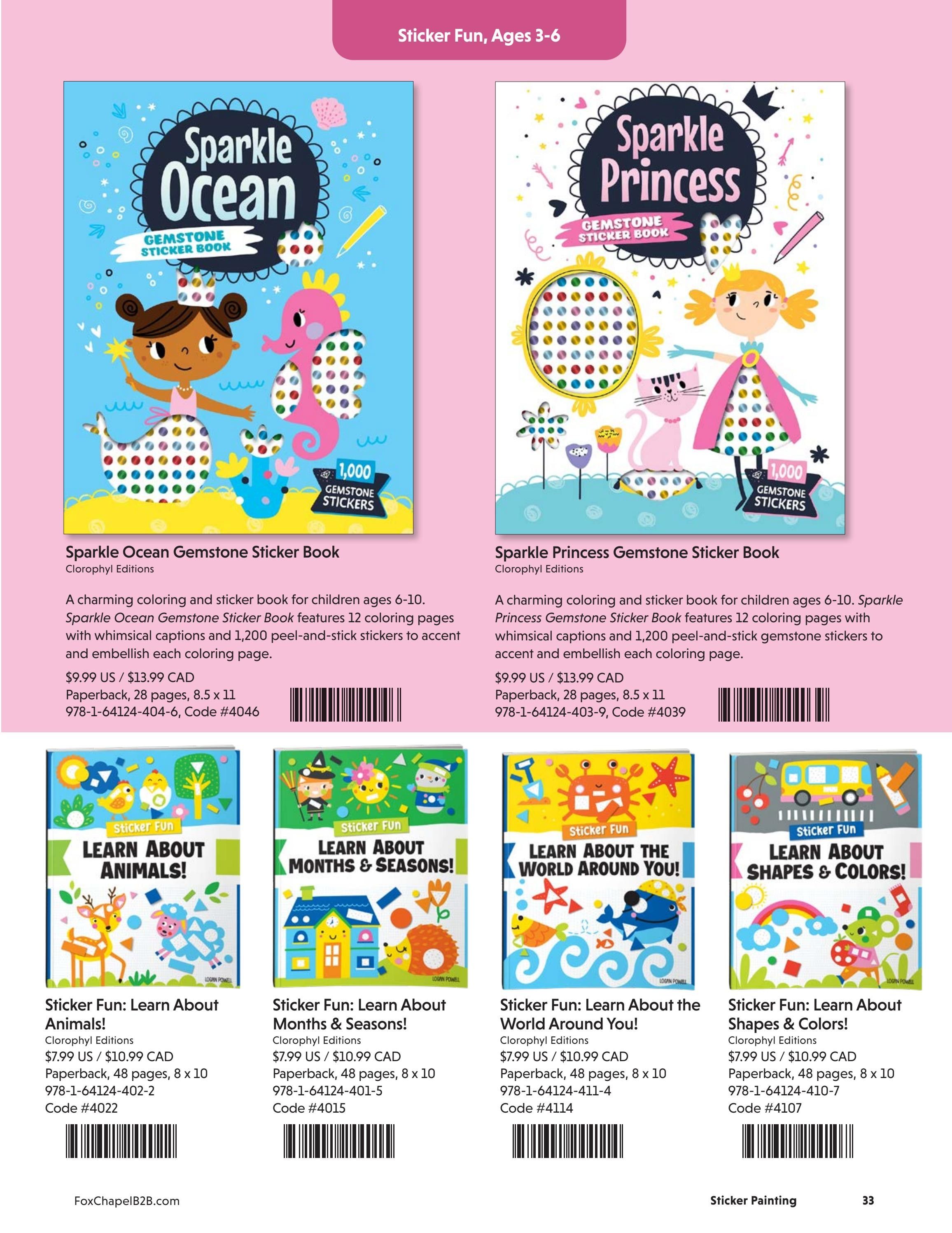 Fox Chapel B2B Fall Children's Books Catalog Weekly Ad January 1 - December 31, 2026