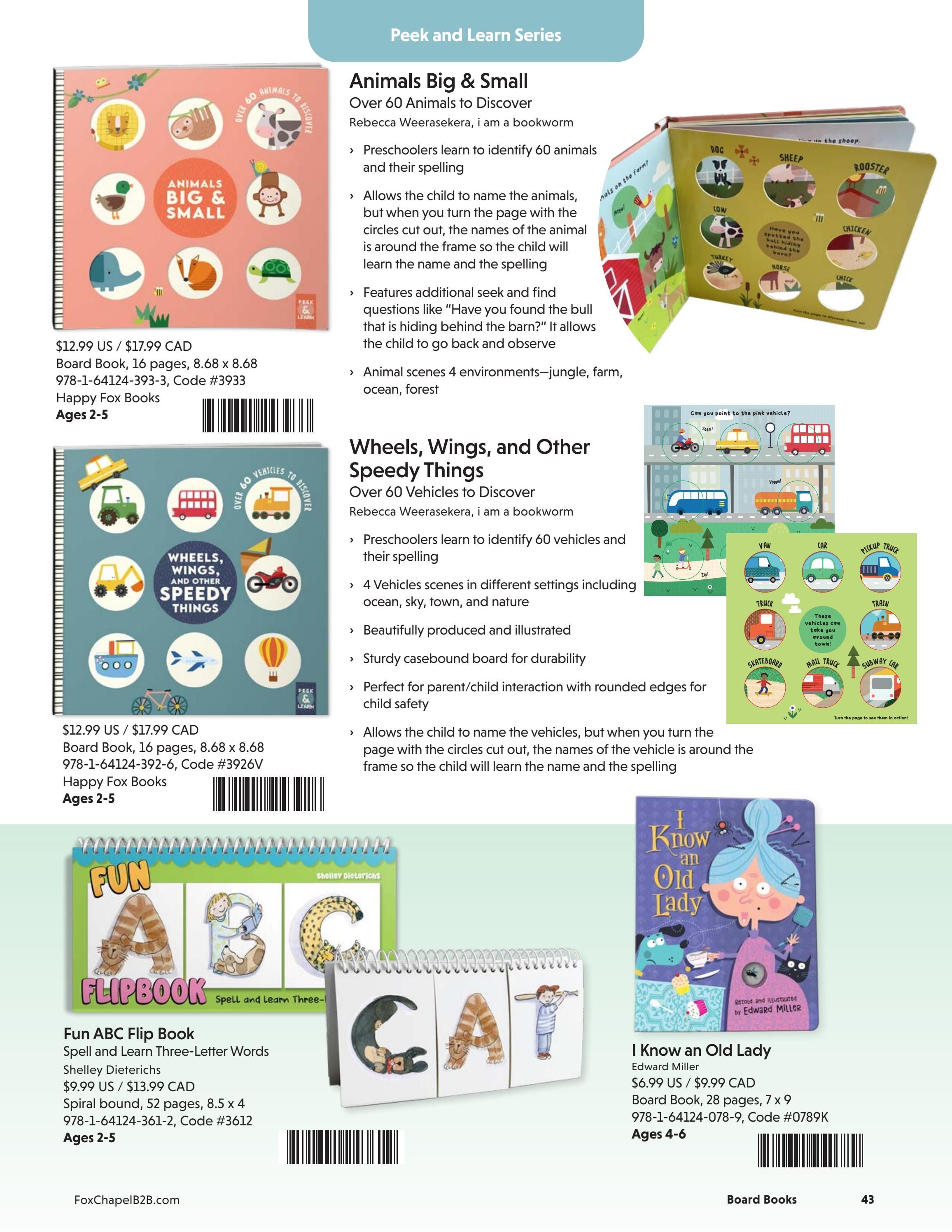 Fox Chapel B2B Fall Children's Books Catalog Weekly Ad January 1 - December 31, 2026