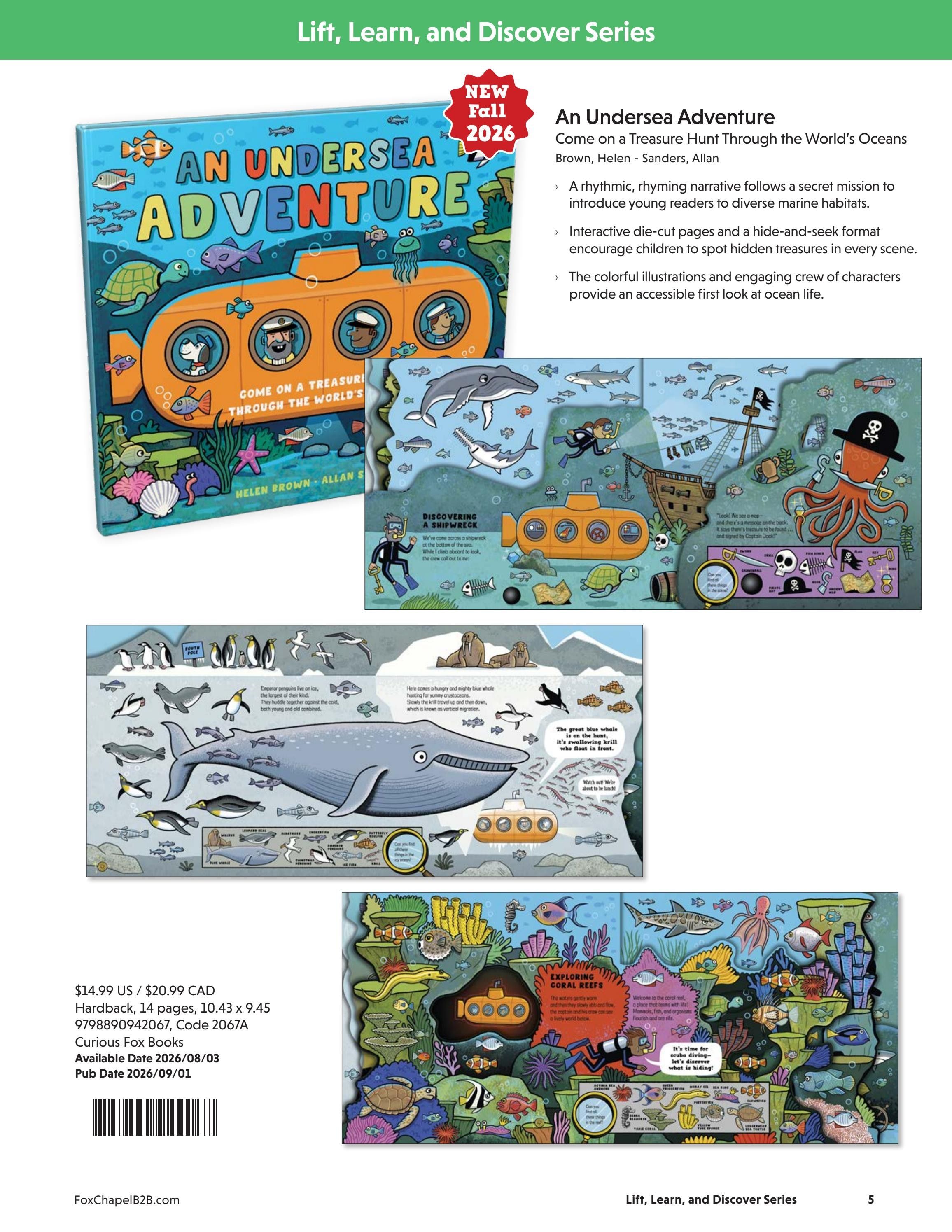 Fox Chapel B2B Fall Children's Books Catalog Weekly Ad January 1 - December 31, 2026