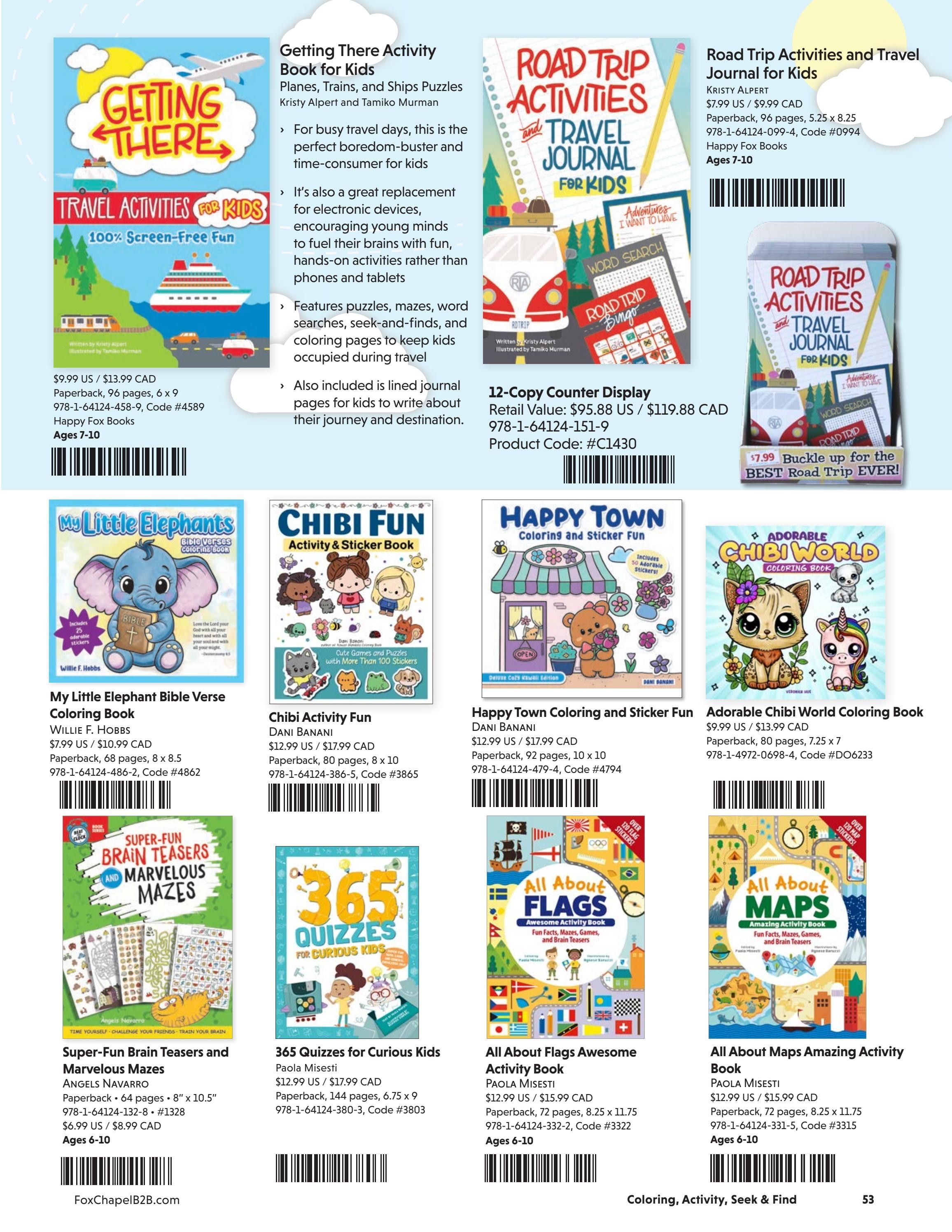 Fox Chapel B2B Fall Children's Books Catalog Weekly Ad January 1 - December 31, 2026