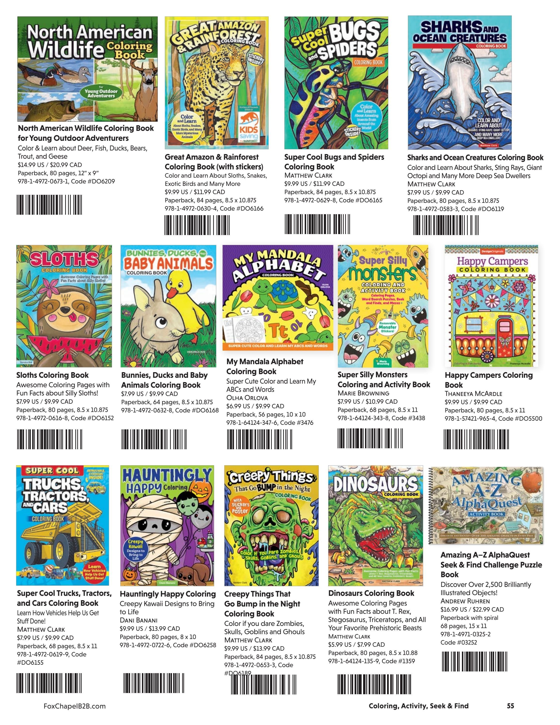 Fox Chapel B2B Fall Children's Books Catalog Weekly Ad January 1 - December 31, 2026