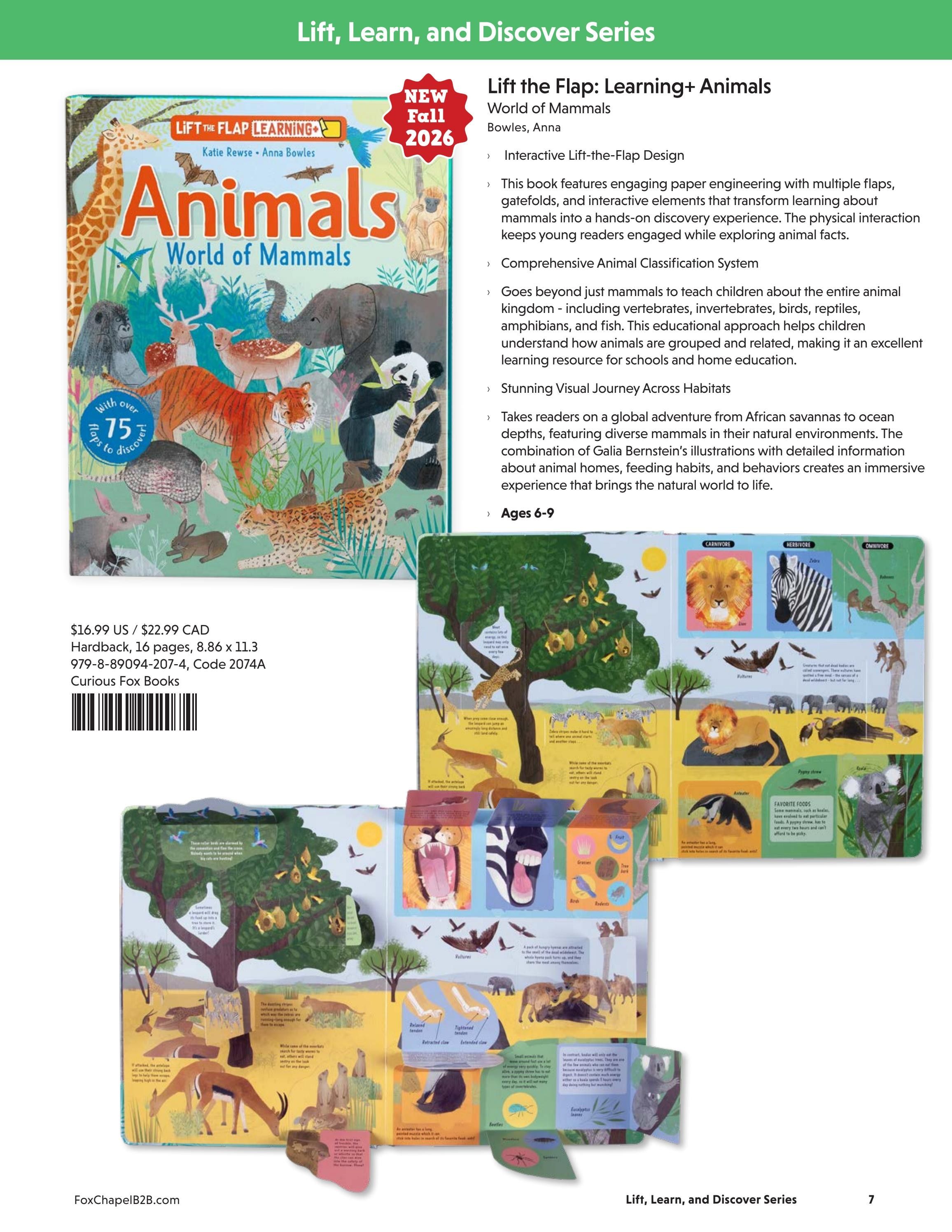 Fox Chapel B2B Fall Children's Books Catalog Weekly Ad January 1 - December 31, 2026