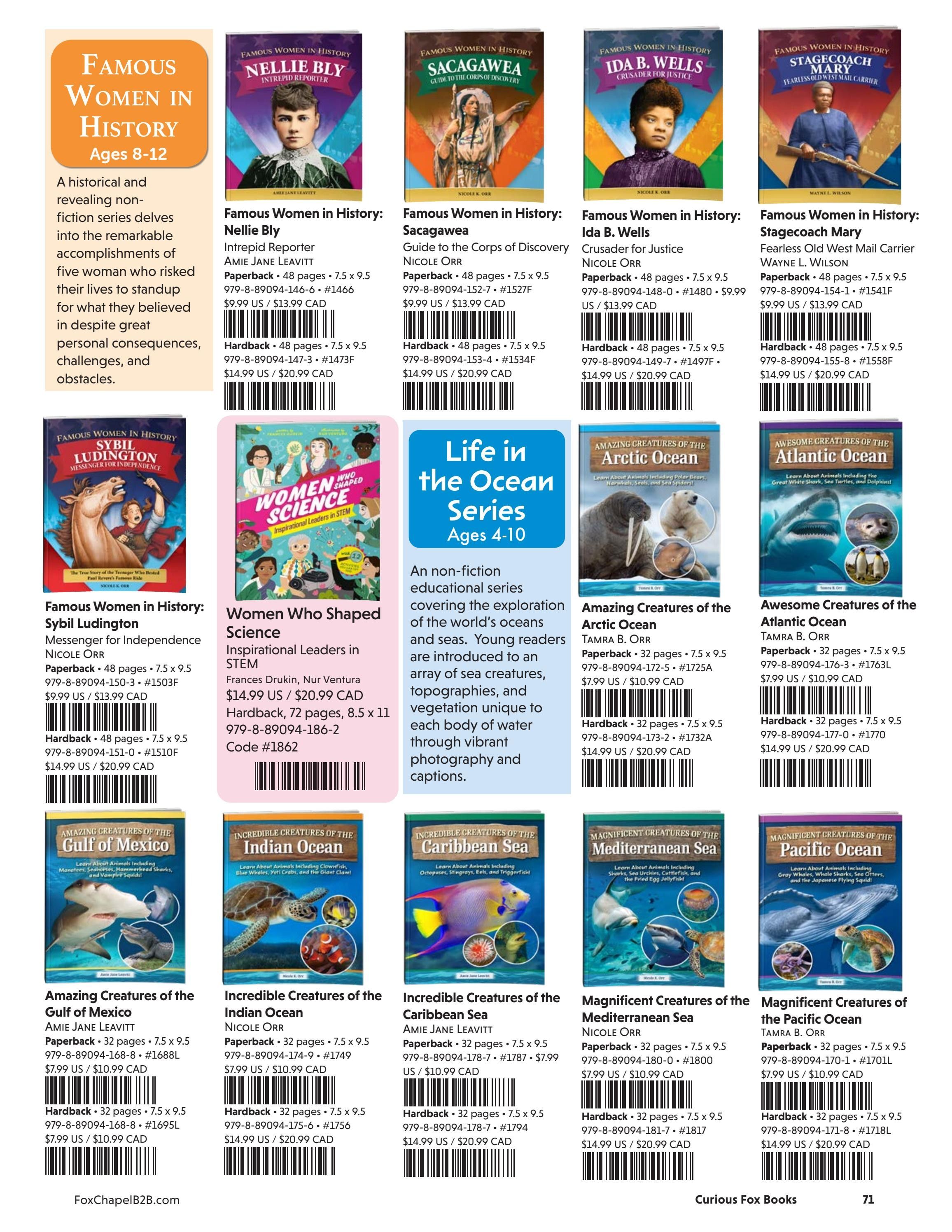Fox Chapel B2B Fall Children's Books Catalog Weekly Ad January 1 - December 31, 2026